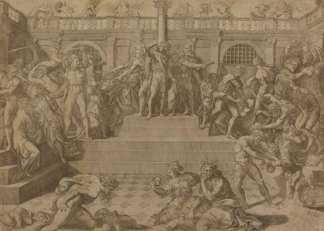 NICHOLAS BEATRIZET (FRENCH, 1515-1573). (1 of 8)