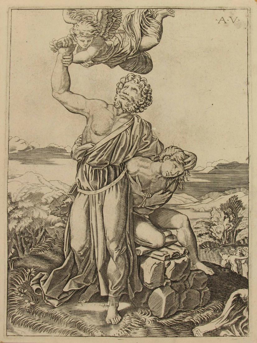 AGOSTINO DEI MUSI (ITALIAN, 16TH CENTURY). (1 of 5)