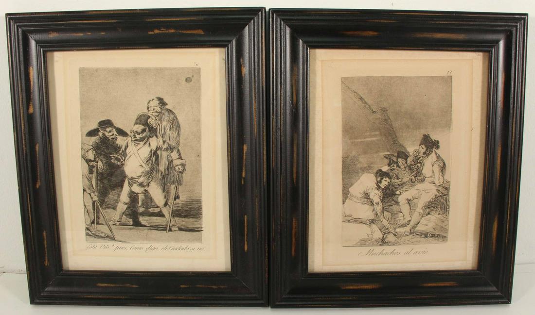 FRANCISCO JOSE DE GOYA Y LUCIENTES (SPANISH, 1746- (1 of 6)