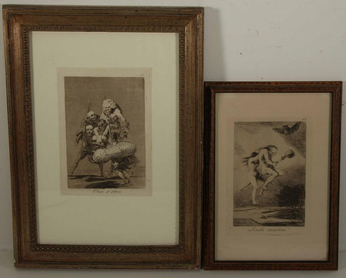 FRANCISCO JOSE DE GOYA Y LUCIENTES (SPANISH, 1746- (1 of 10)