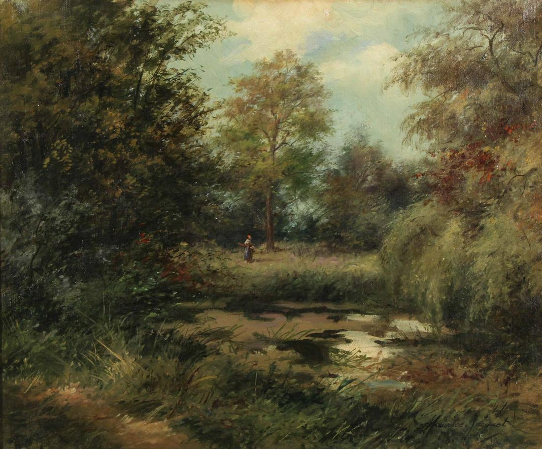 MAURICE JACQUET (FRENCH, 19TH/20TH CENTURY). (1 of 9)