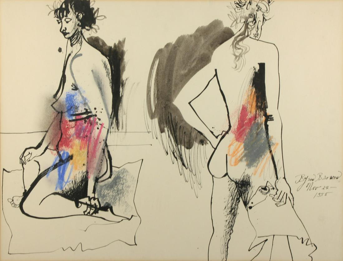 BYRON BROWNE (AMERICAN, 1907-1961). (1 of 9)