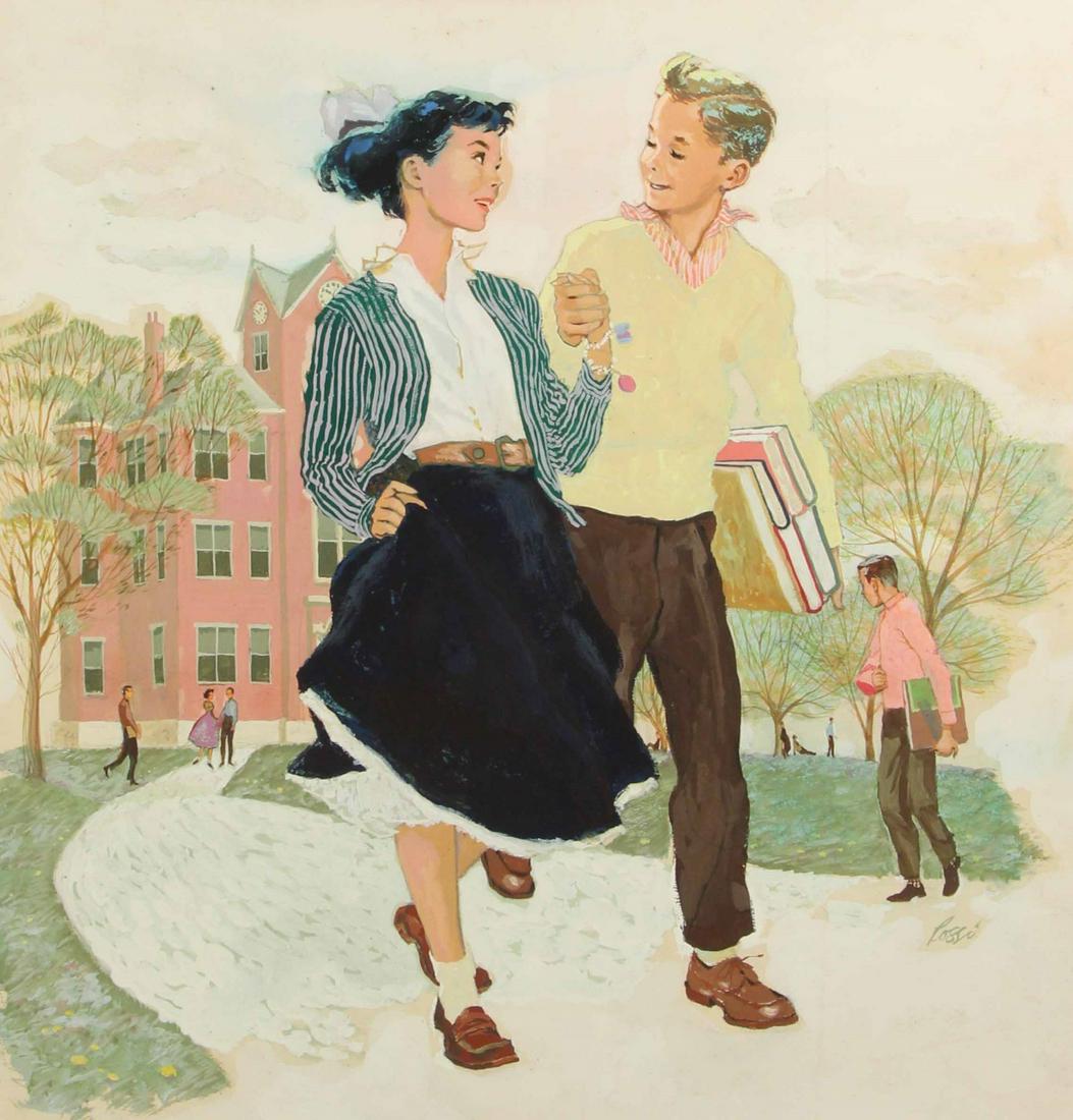 AL ROSSI (AMERICAN, 20TH/21ST CENTURIES). (1 of 9)