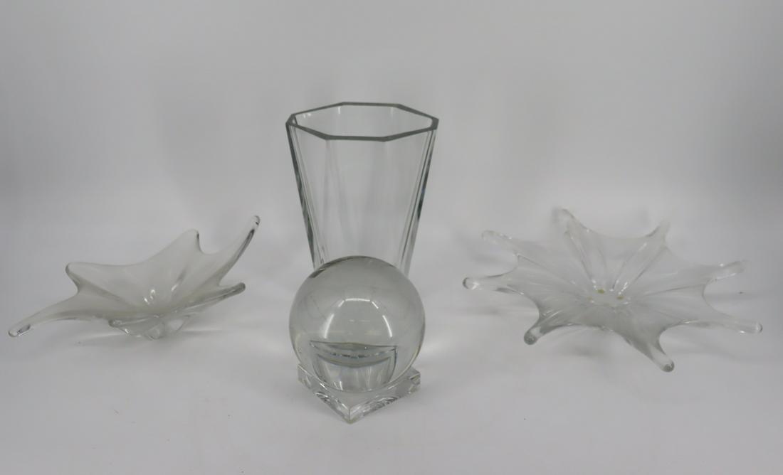 BACCARAT. Lot Of Assorted Signed Glass Items (1 of 6)