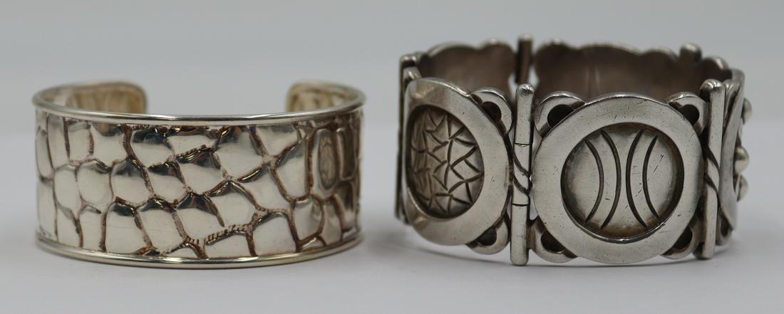 JEWELRY. Hector Aguilar and T&Co Silver Bracelets. (1 of 10)