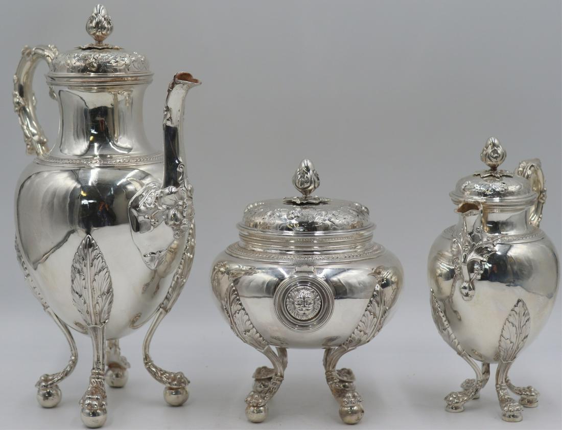 SILVER. (3) Pc. American W. Forbes Coin Silver (1 of 19)