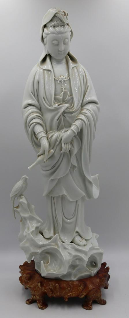 Monumental Blanc de Chine Quan Yin. (1 of 20)