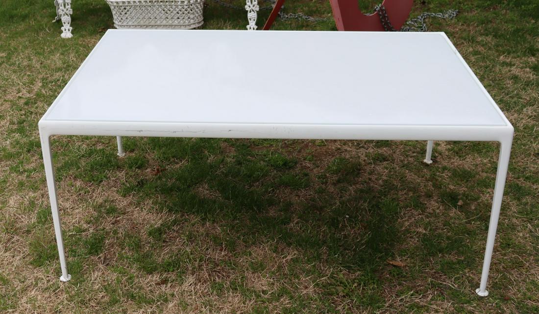 A Richard Schultz Enameled Metal Table (1 of 3)