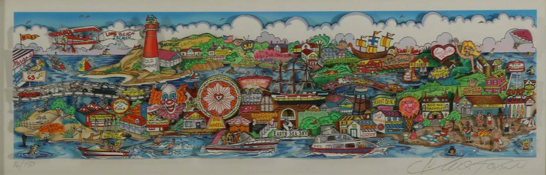 CHARLES FAZZINO (AMERICAN, b. 1955). (1 of 6)