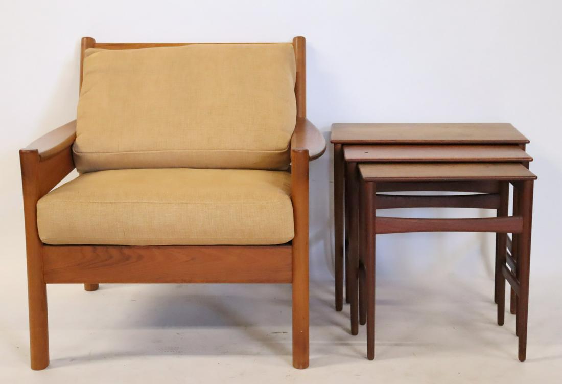 Midcentury Hans Wegner Nesting Tables Together (1 of 9)