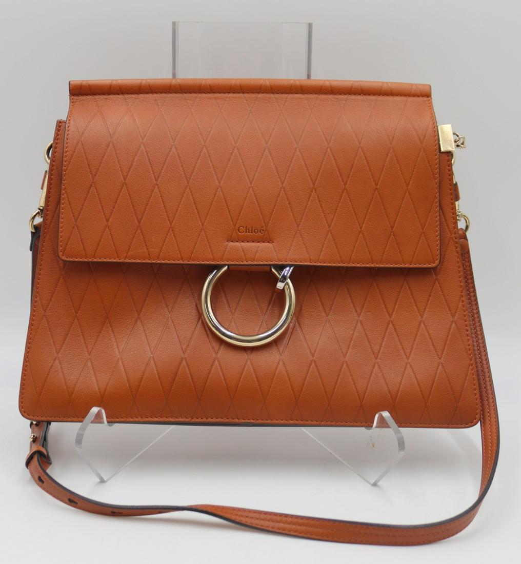 COUTURE. Chloe Leather Faye Shoulder Bag. (1 of 13)