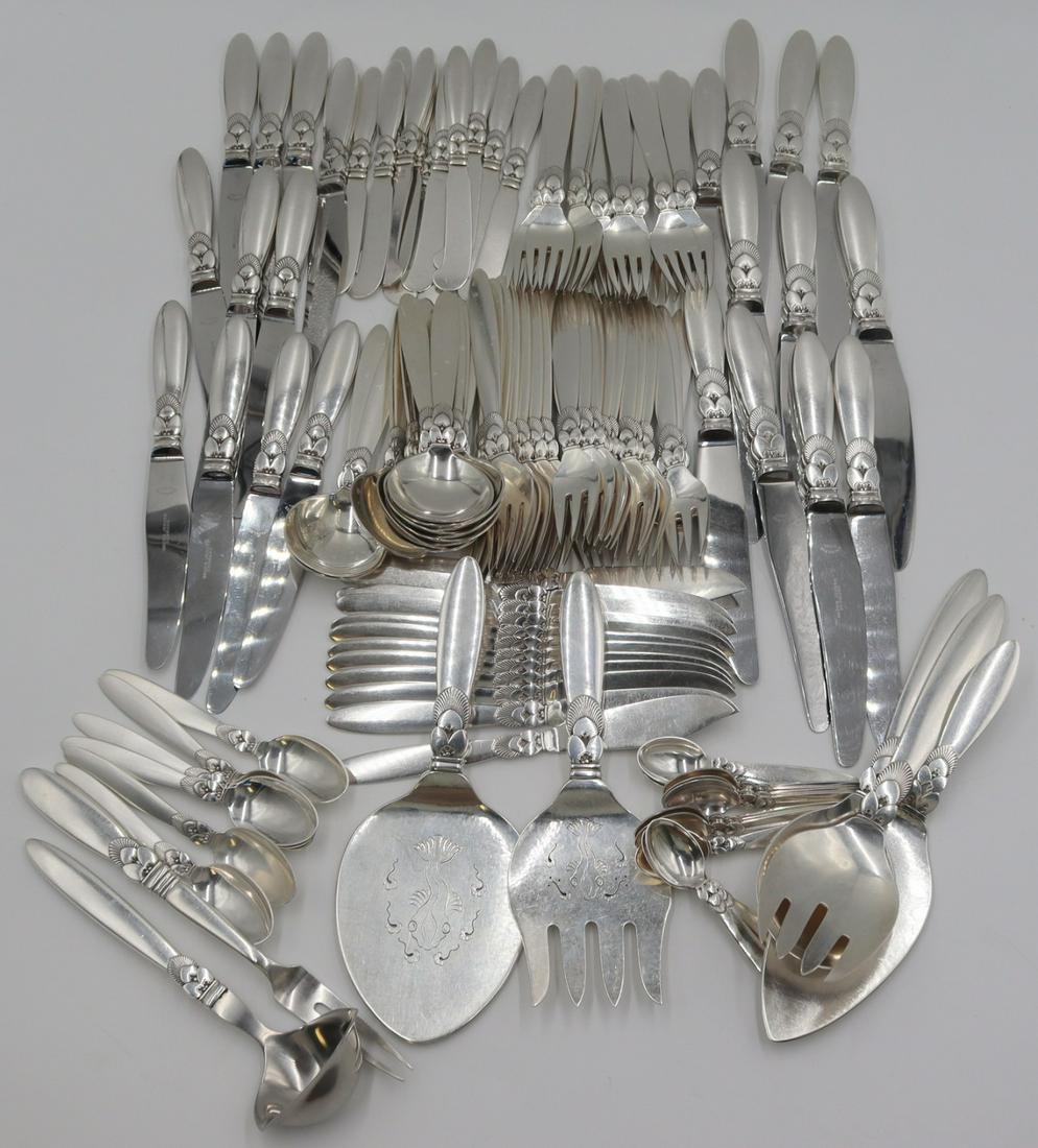 STERLING. Georg Jensen Cactus Sterling Flatware (1 of 9)