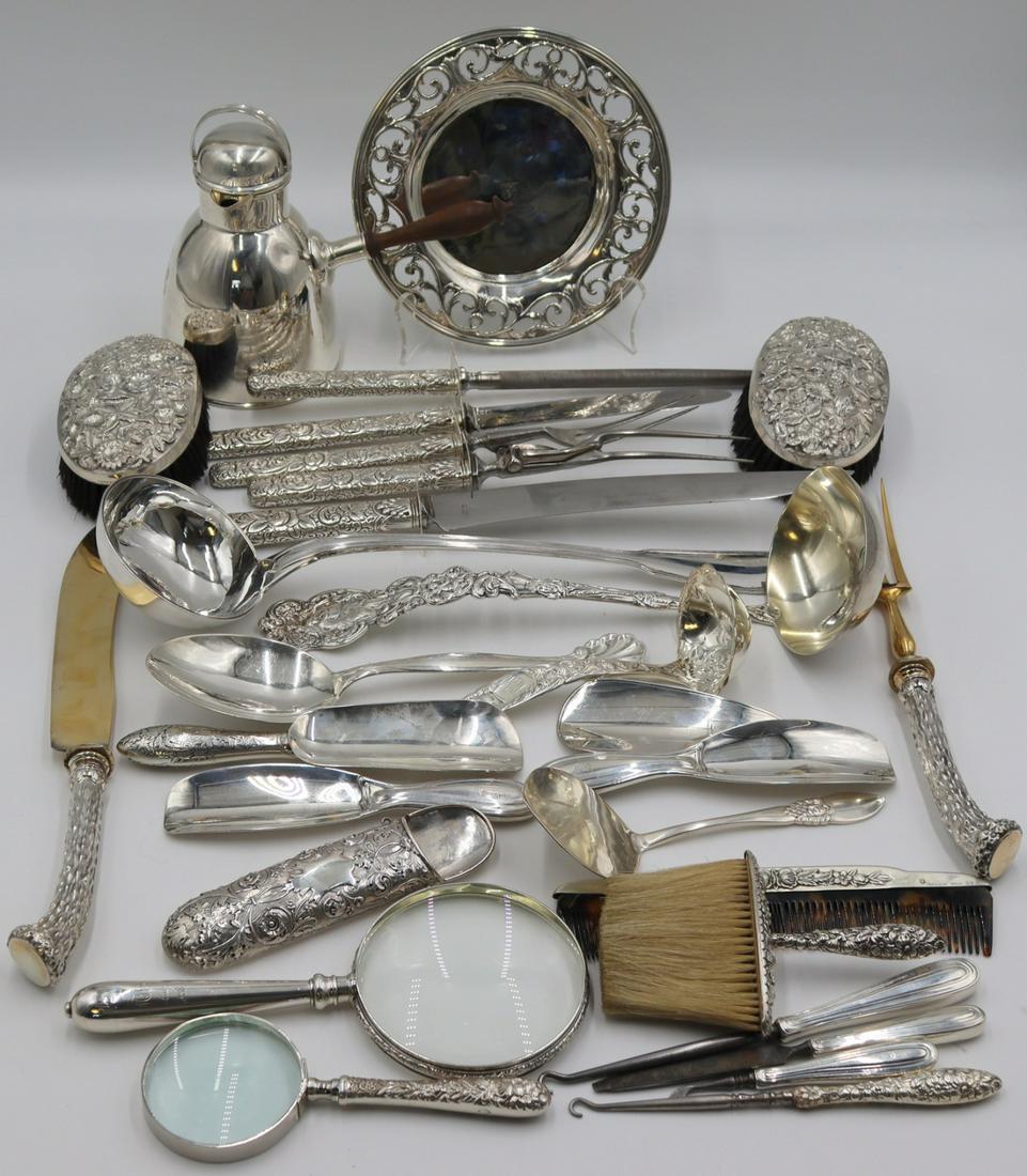 STERLING. Assorted Grouping of Sterling Hollowware (1 of 20)