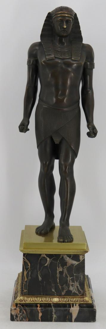 Large 19th C French Patinated Bronze Model of (1 of 12)