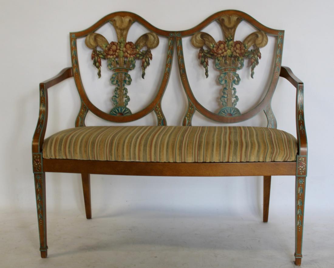 Vintage Adams Style Carved & Paint Decorated (1 of 5)