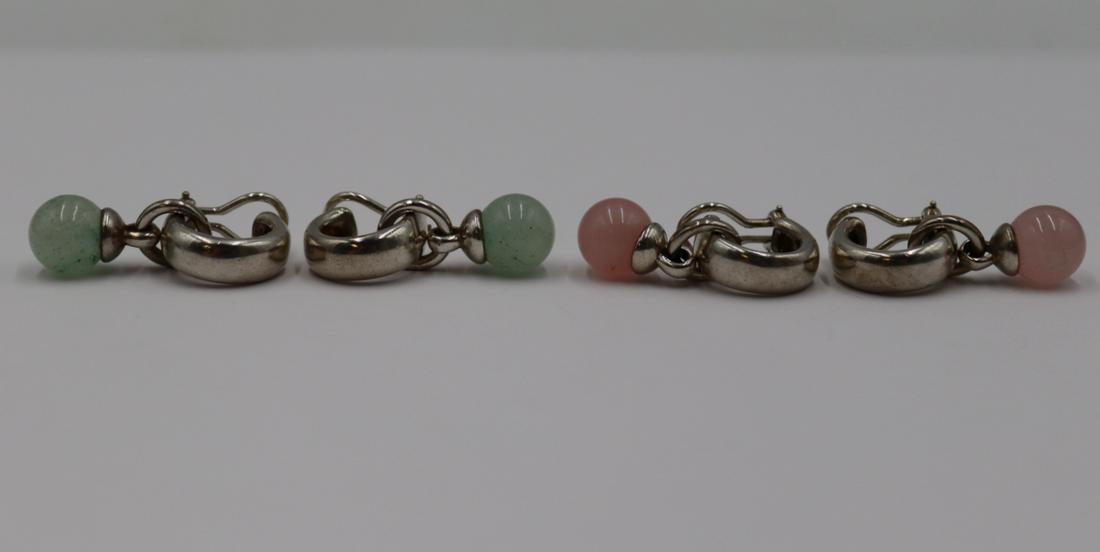 JEWELRY. (2) Pair of Tiffany & Co. Sterling Hoop (1 of 11)