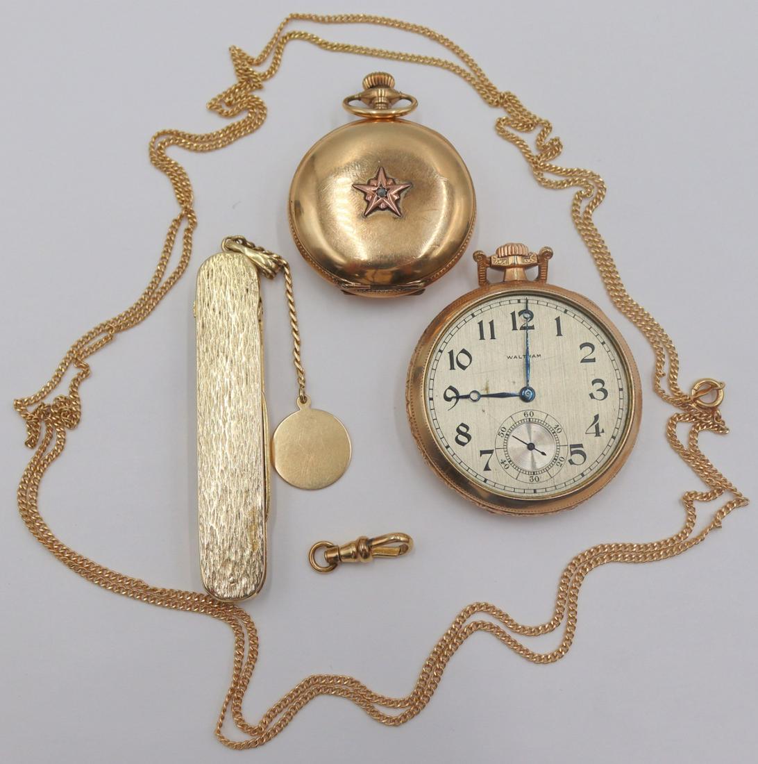 JEWELRY. Assorted 14kt Gold Accessories and Gold (1 of 20)