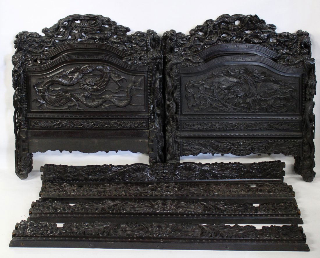An Antique Matched Pair Of Finely & Highly (1 of 11)