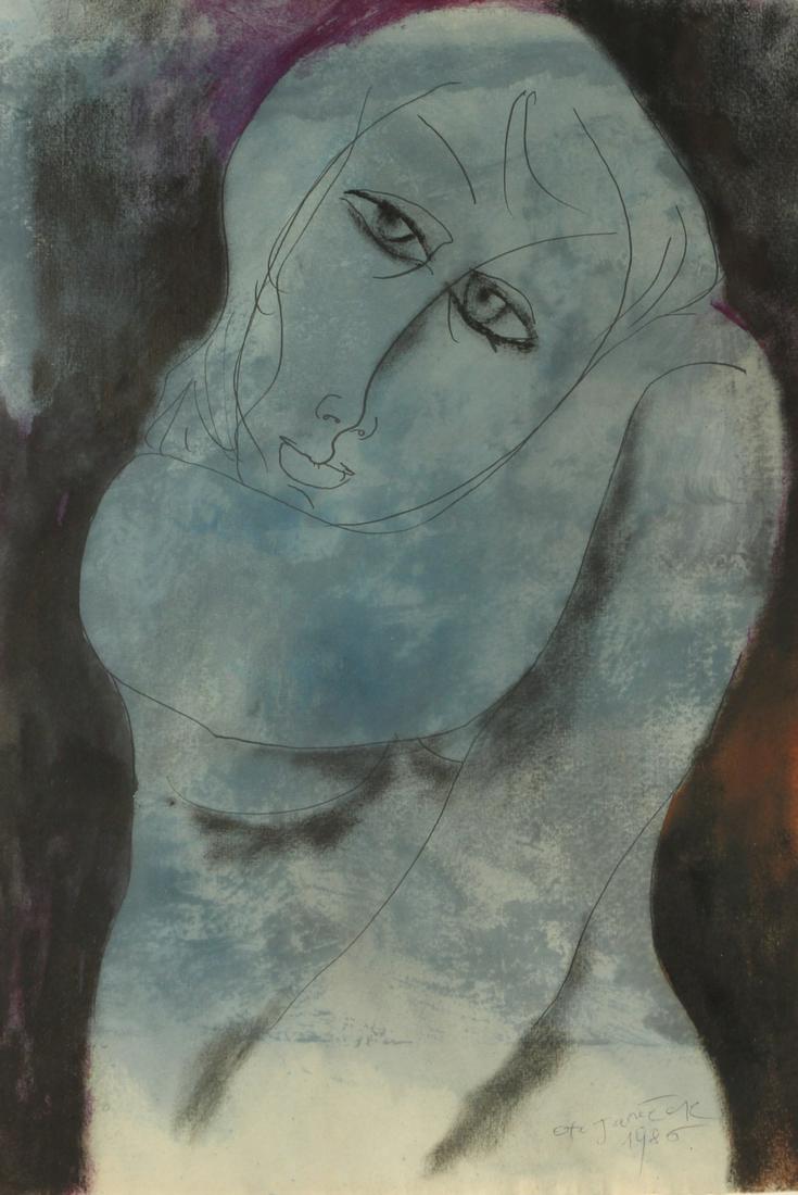 OTA JANECEK (CZECH, 1919-1996). (1 of 8)