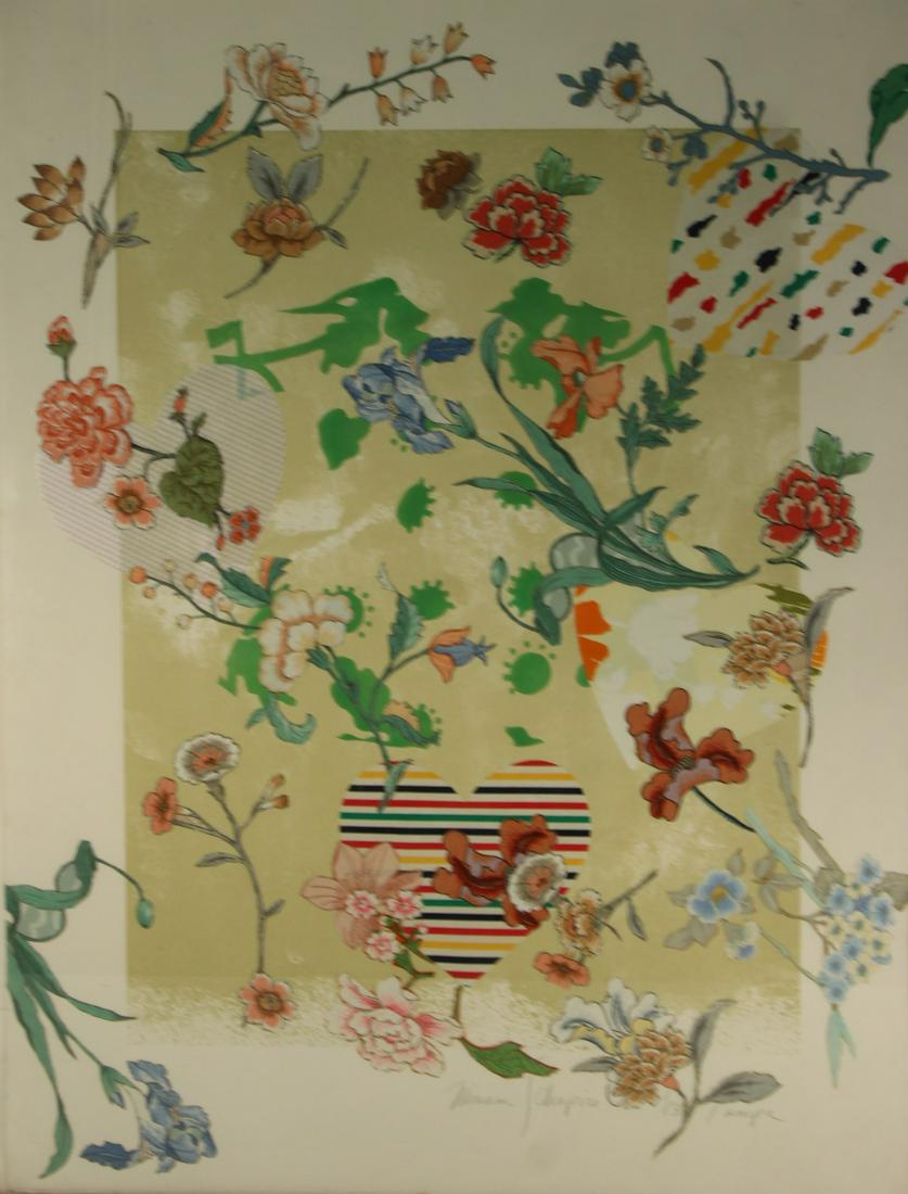 MIRIAM SCHAPIRO (AMERICAN, 1923-2015). (1 of 8)