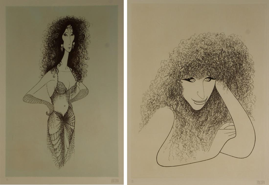 AL HIRSCHFELD (AMERICAN, 1903-2003). (1 of 15)