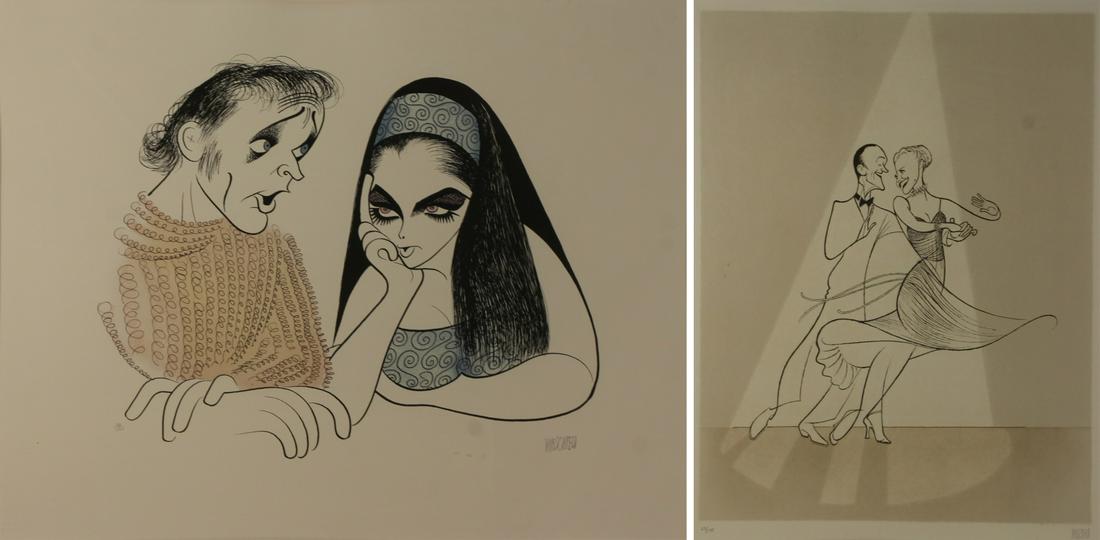 AL HIRSCHFELD (AMERICAN, 1903-2003). (1 of 15)