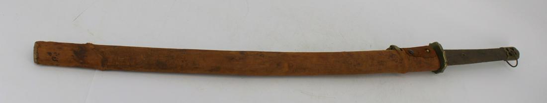 Antique Japanese Sword And Scabbard. (1 of 11)