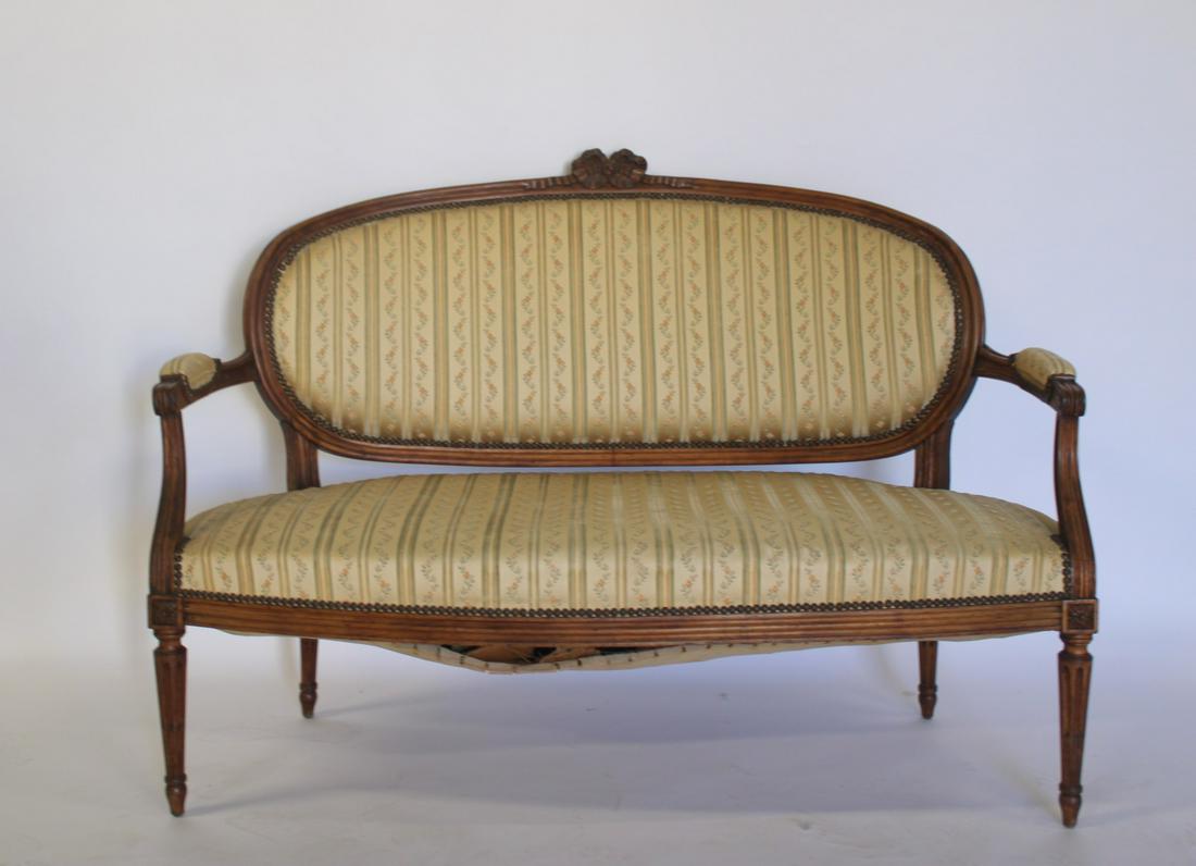 An Antique Carved & Upholstered Louis (1 of 5)
