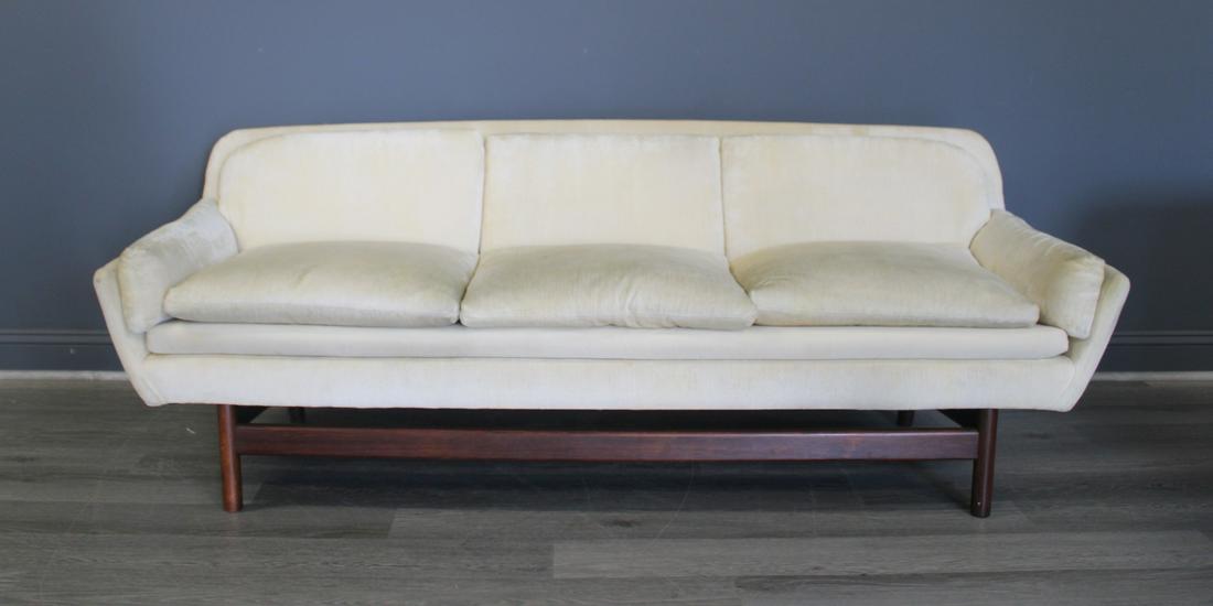 Midcentury Danish Modern Upholstered Sofa. (1 of 6)