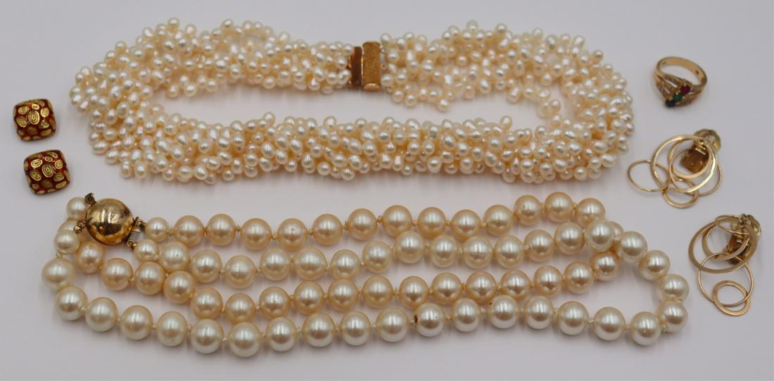 JEWELRY. Gold Jewelry Grouping Inc. Mavito. (1 of 20)