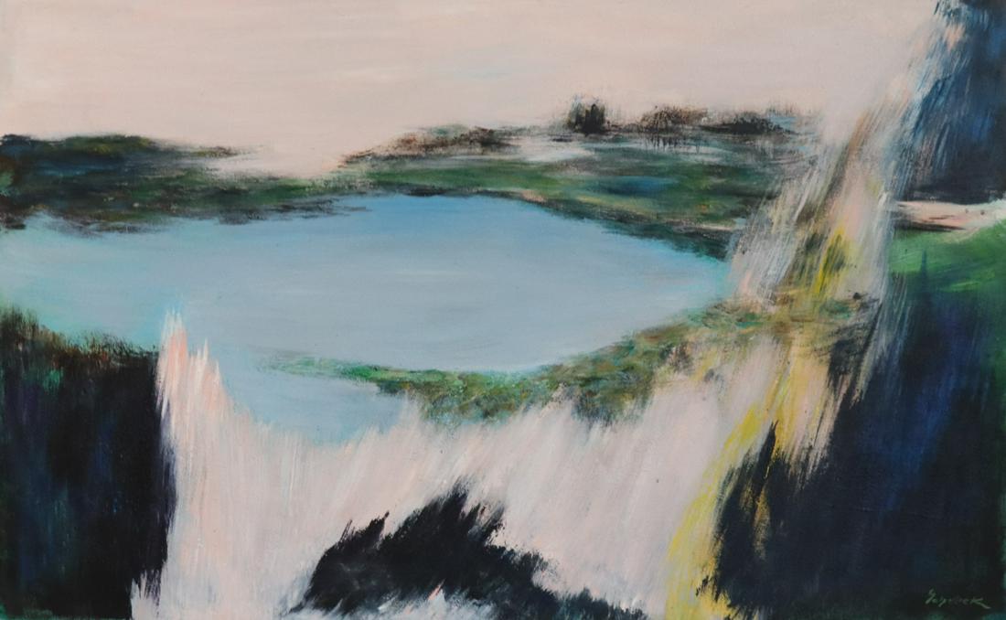 Michael Schreck  Signed Acrylic on Canvas (1 of 6)