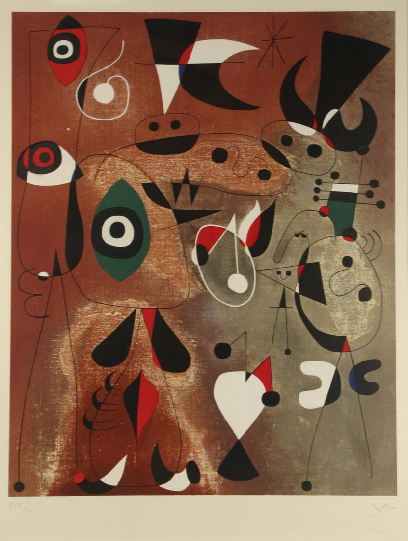 JOAN MIRO (AFTER). (1 of 6)