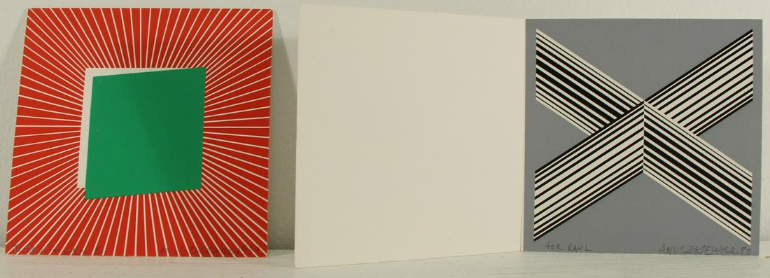 RICHARD ANUSZKIEWICZ (AMERICAN, 1930-2020). (1 of 7)