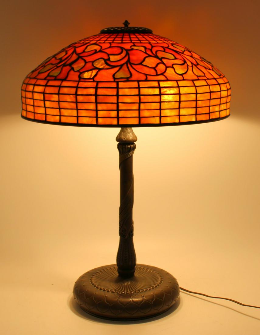 Tiffany Studios Signed 18" Table Lamp (1 of 17)