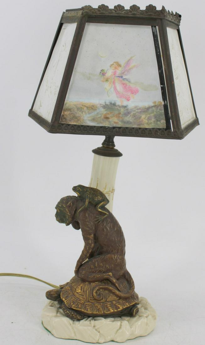 Royal Worcester Porcelain, Tree, Monkey, Turtle & (1 of 10)