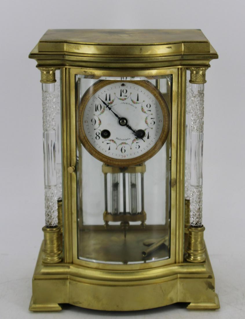 Bailey, Banks & Biddle Bronze & Crystal Regulator (1 of 7)