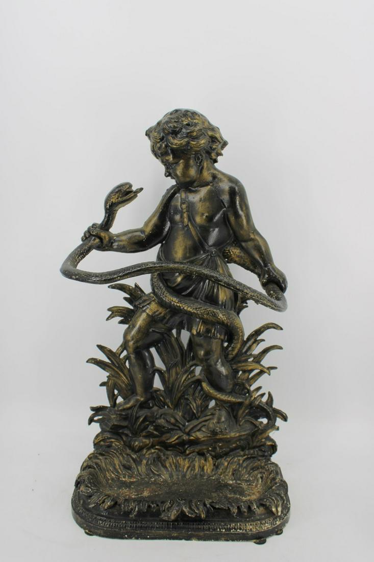 Vintage Cast Iron Umbrella Stand. (1 of 7)