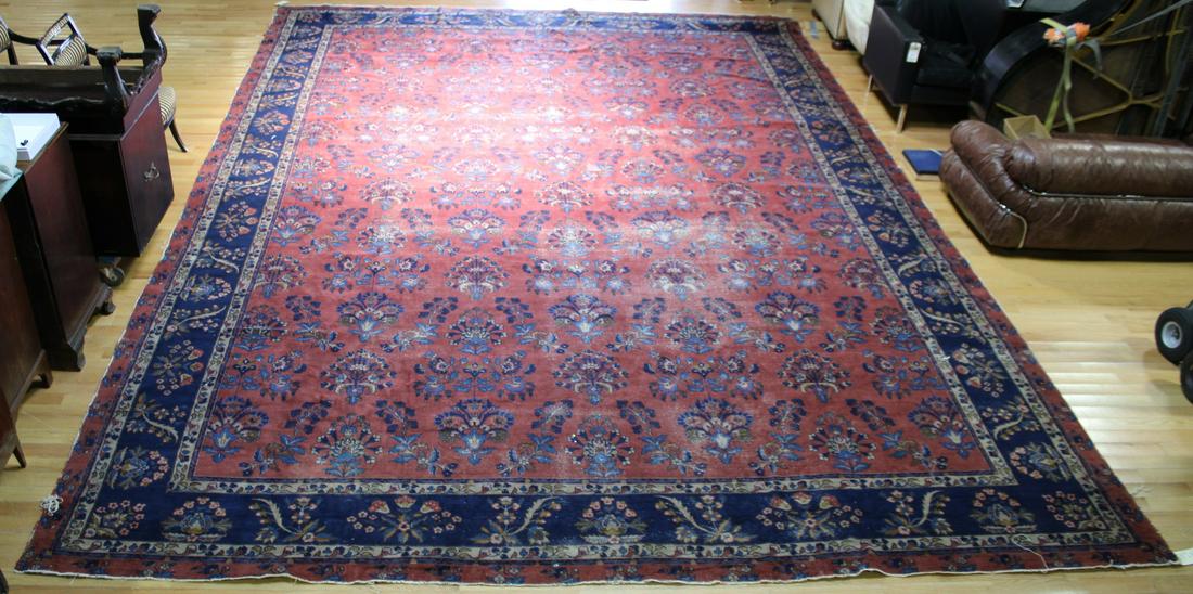 Palace Size Antique & Finely Hand Woven Carpet. (1 of 11)
