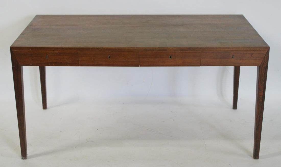 Midcentury Danish Modern 3 Drawer Desk. (1 of 9)