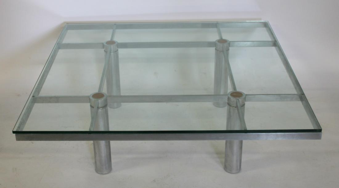 Knoll Andre Chrome & Glass Coffee Table (1 of 3)