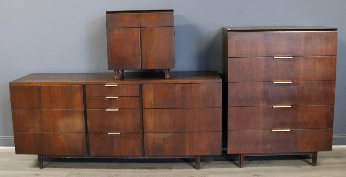Midcentury John Stuart Long & High Dressers & (1 of 9)