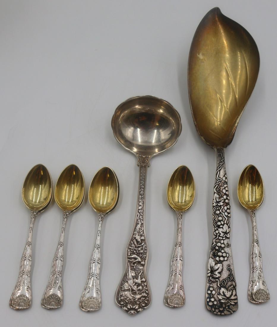 STERLING. Tiffany & Co. Flatware and Serving Pcs. (1 of 15)