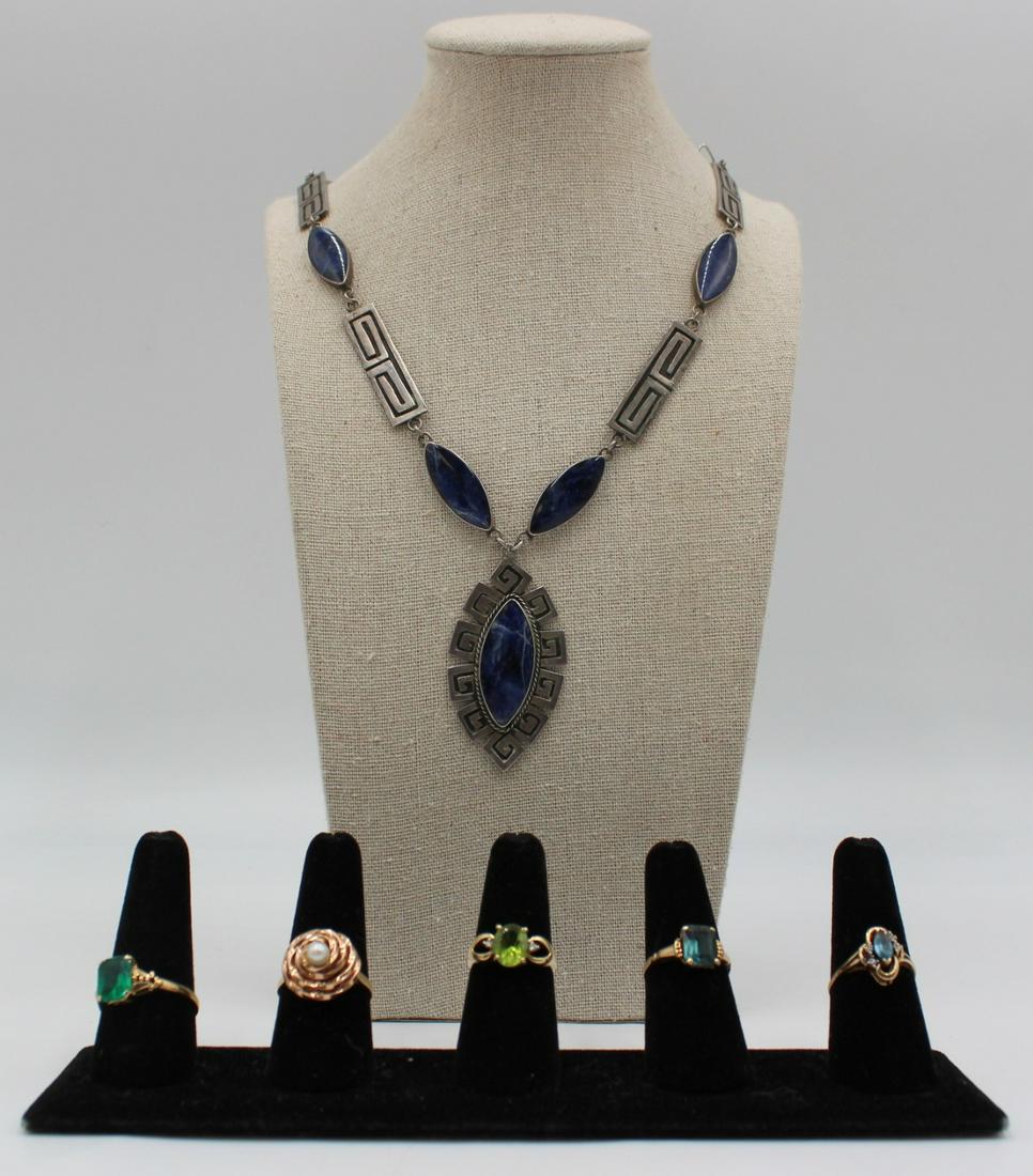 JEWELRY. Assorted Grouping of Gold Rings and (1 of 17)