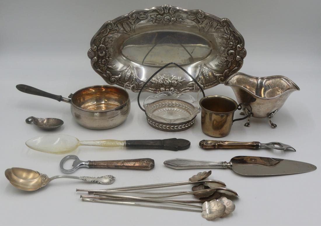 STERLING. Misc. Grouping of Sterling Hollow Ware (1 of 11)