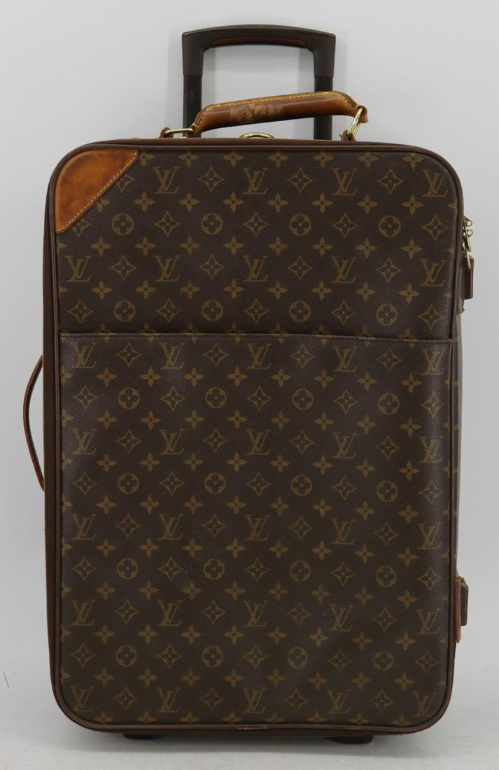 COUTURE. Louis Vuitton Rolling Suitcase Luggage. (1 of 17)