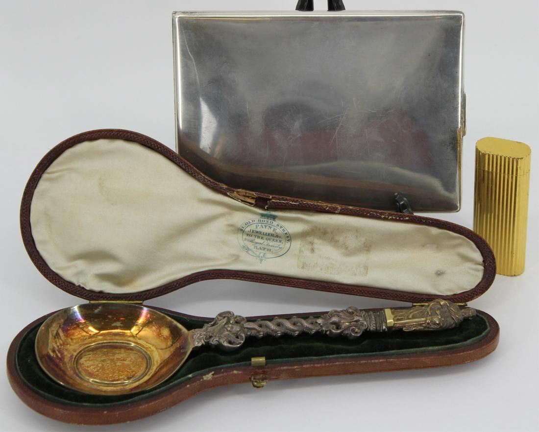 SILVER. Assorted Grouping of Sterling and English (1 of 12)