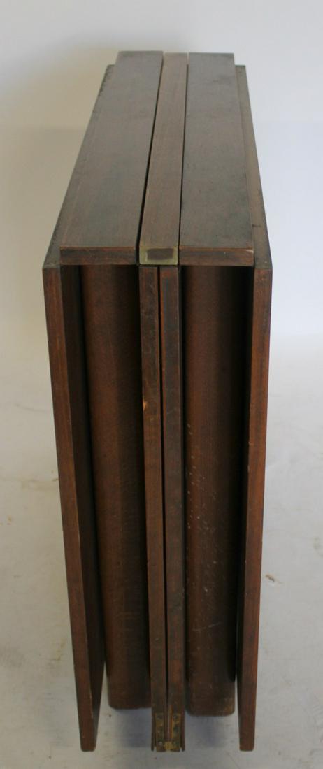 Midcentury Bruno Mathsson Drop Leaf Table.: From an East 79th St NYC estate. - Dimensions: 29" H x 35 1/2" W x 110"