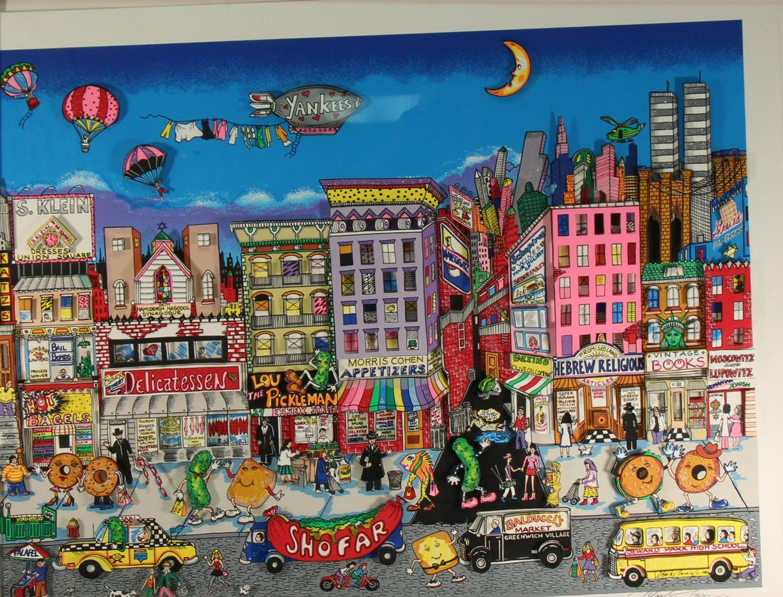 CHARLES FAZZINO (AMERICAN, b. 1955). (1 of 6)