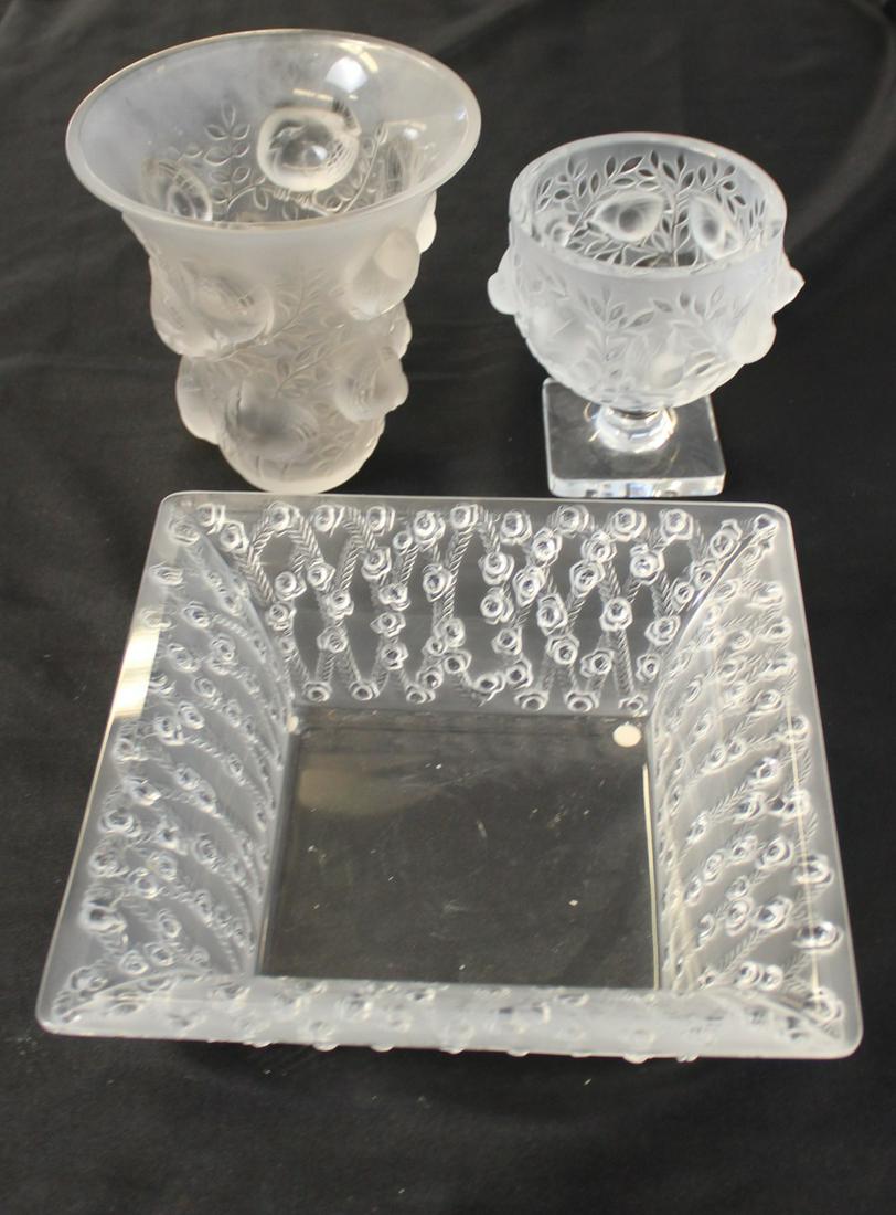 3 Pieces Of R. Lalique & Lalique France. (1 of 7)