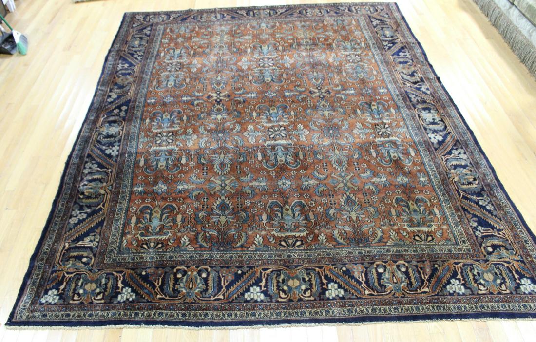 Antique And Finely Hand Woven Roomsize Carpet (1 of 7)